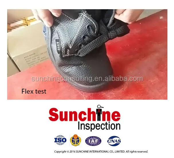 Safety Shoes Inspection Services in Shenzhen, Footwear Third Party QC Services in Shenzhen