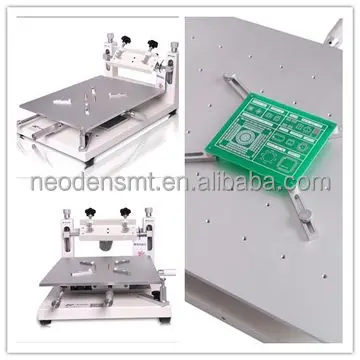 SMT stencil printer NeoDen PM 3040 pcb stencil solder paste printer