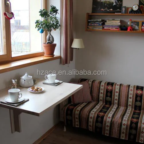Wall folding table Fold down desk