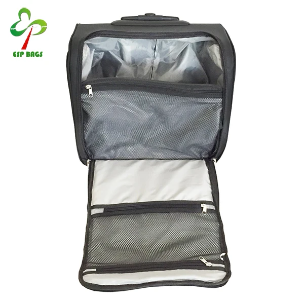 
Professional Makeup Trolley Case, Travel Cosmetic Rolling Makeup Case 