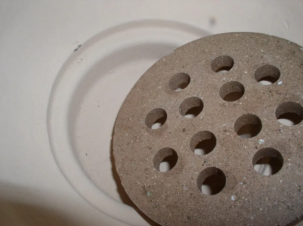 Round Tabletop Carbon Grill Portable Barbecue Charcoal Stove Japanese Hibachi Yakitori BBQ Grill