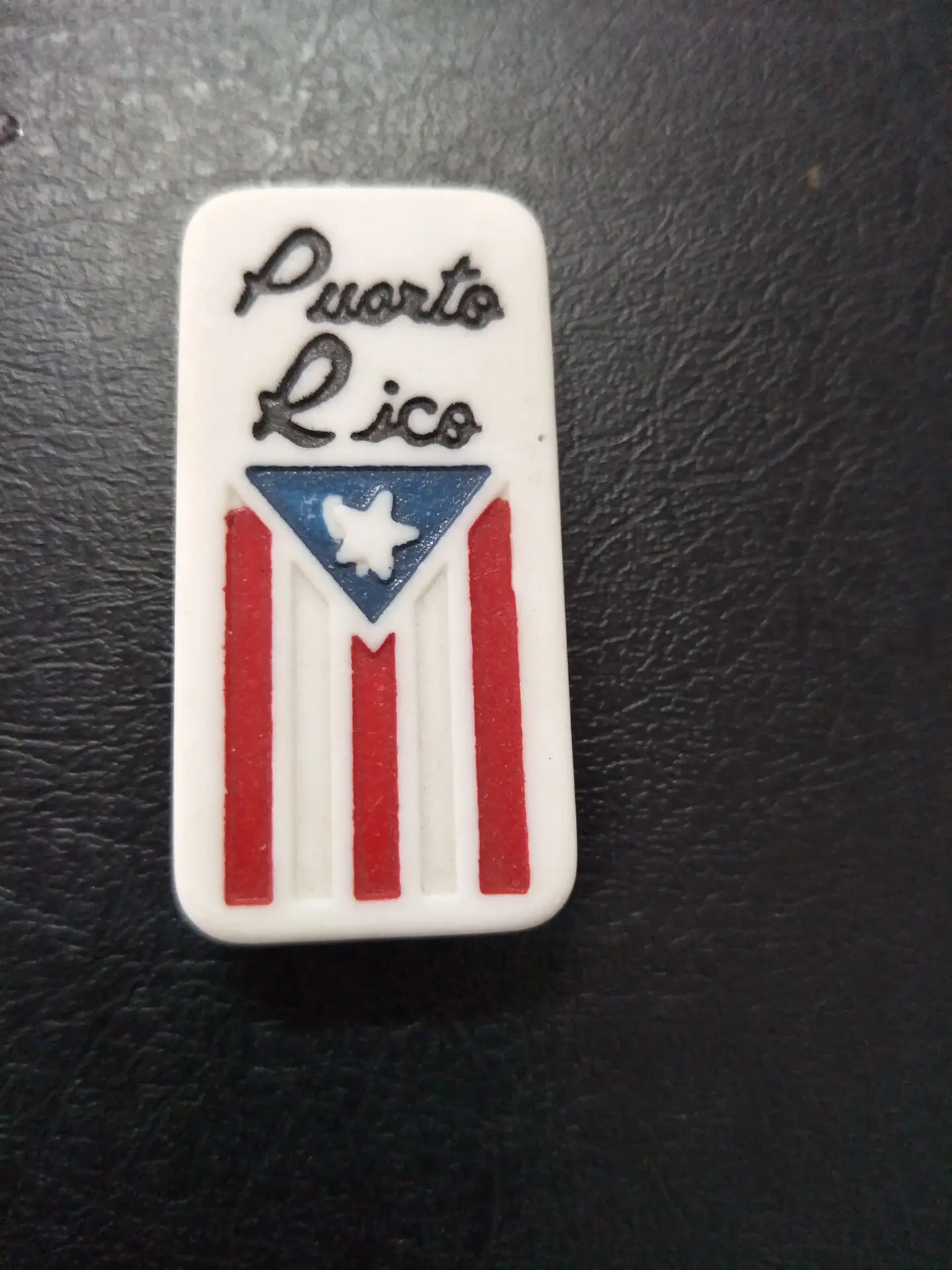 regular size of acrylic domino in wooden box with heat transfer printing at both side packing for set of Domino