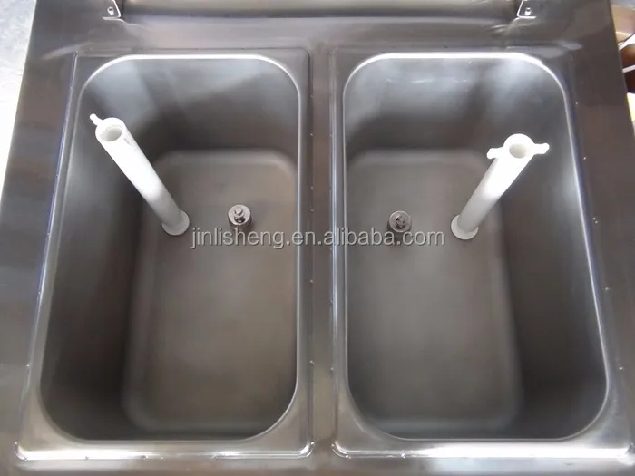 Frozen Yogurt Franchise Business Mobile Food Cart with Frozen Yogurt Machine