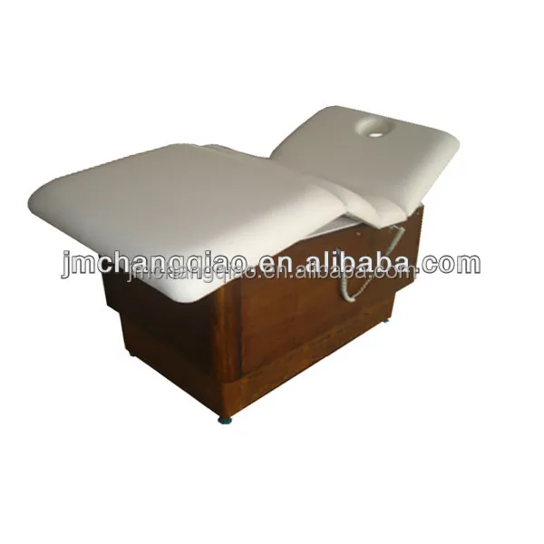 NEW white MASTERS Electric 3 Motor Facial Bed or Treatment Chair w/ Hidden wheels