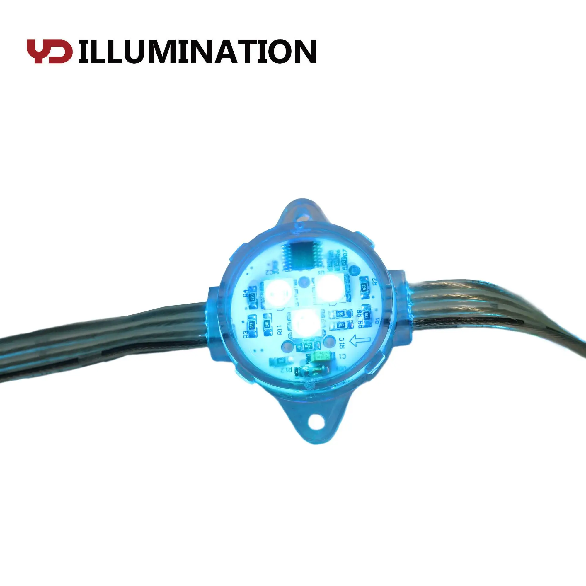 LED illuminated decoration underwater point  linear lights