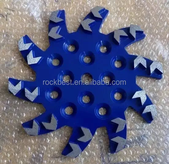 
250mm concrete floor grinding disc for floor grinder 
