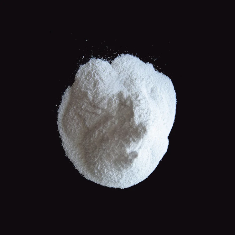Powder or granular alum  aluminum sulfate used in water treatment