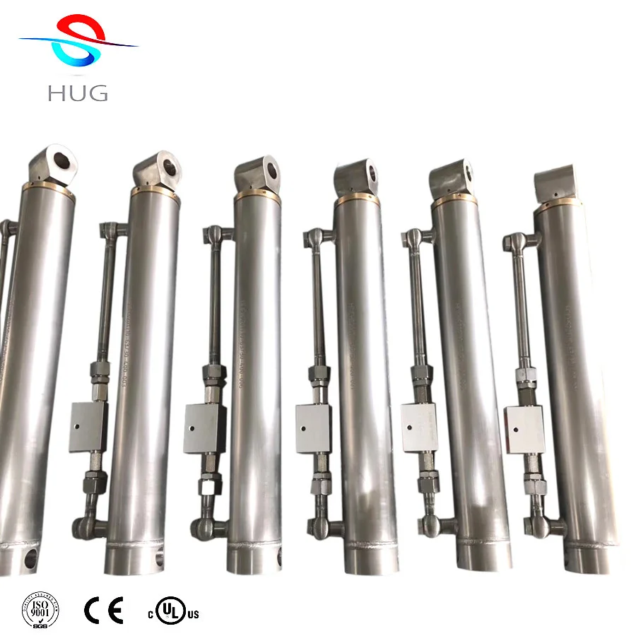 Chinese manufacturer customizes Double Acting Telescopic Hydraulic Cylinders for Large Ship Offshore Hydraulic Equipment