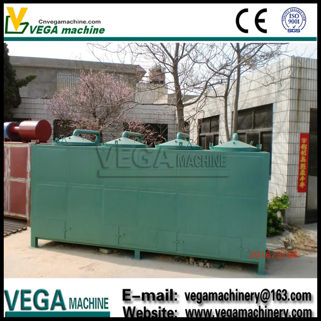 
High quality price sawdust wood charcoal horizontal continuous carbonization furnace gasifier types carbonization furnace/stove 