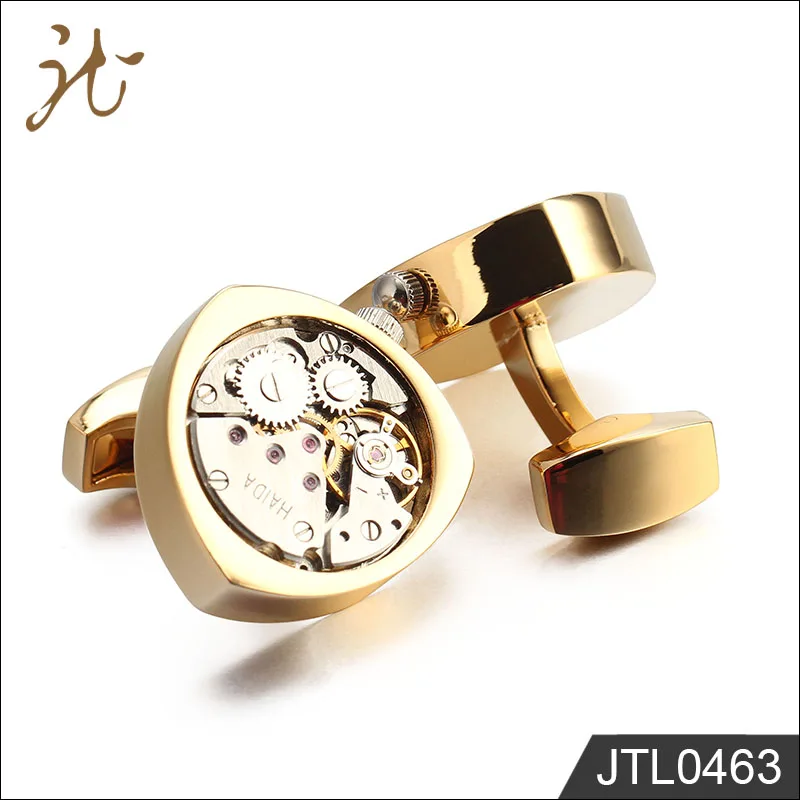 
Fashion Hot Sale Functional Watch Movement Cufflinks For Gift 