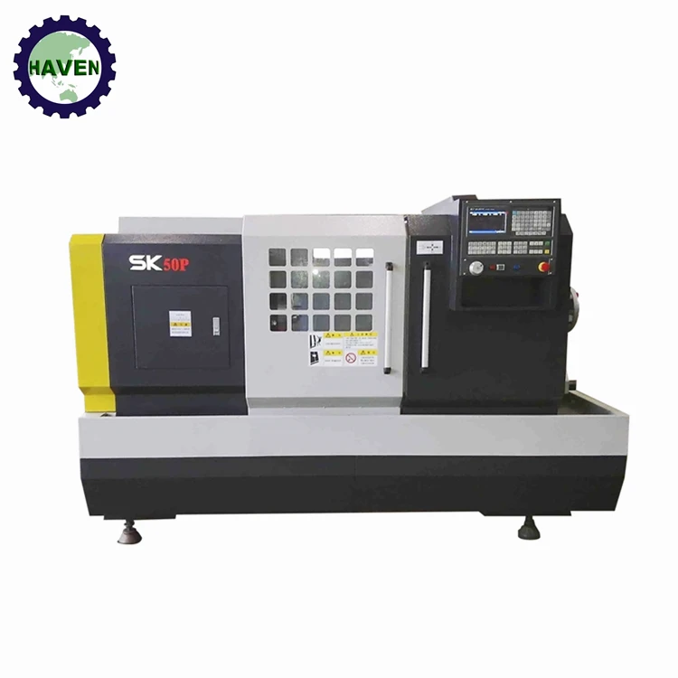 Полуавтоматический горизонтальный токарный станок с ЧПУ и токарный станок с ЧПУ для металла SK50P/1500