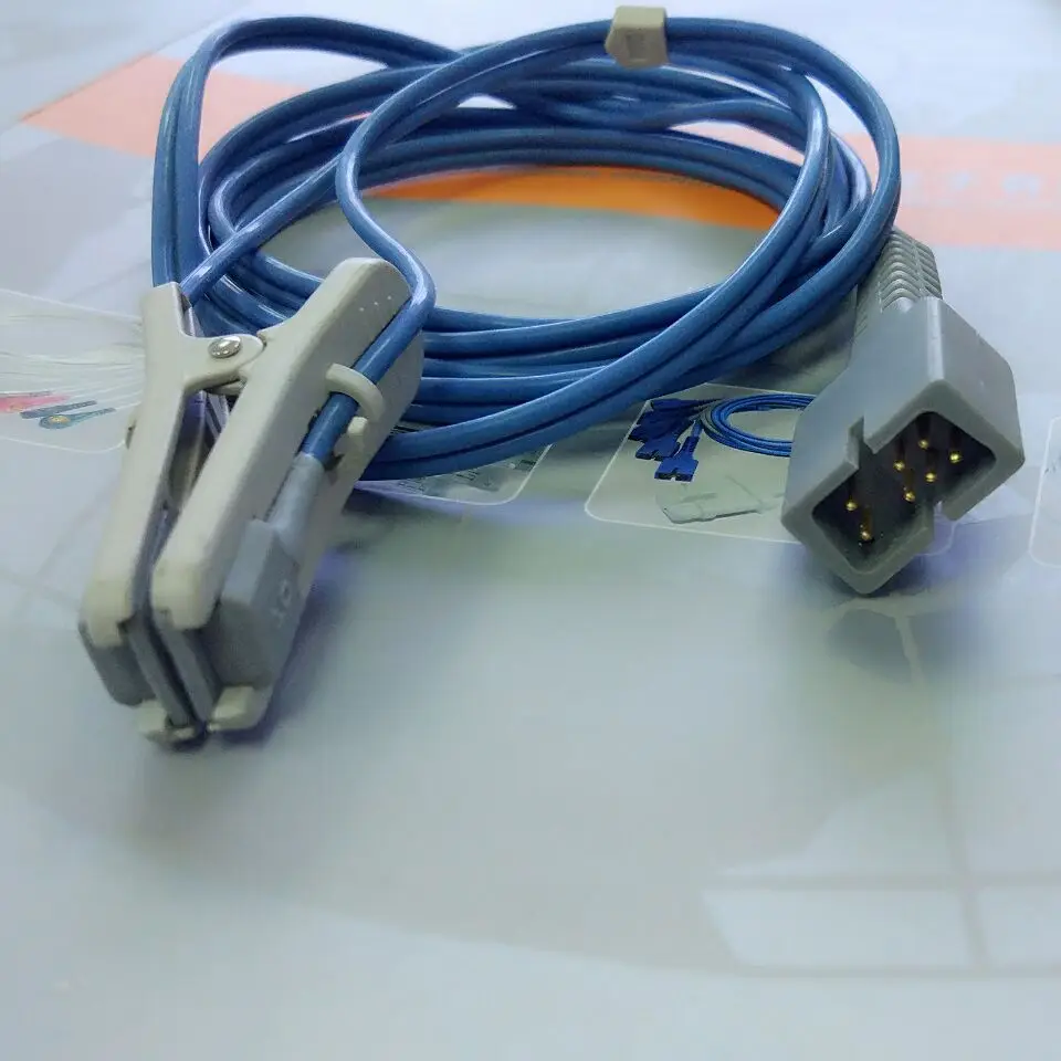 Nellcor совместимый взрослый зажим для ушей многоразовый датчик spo2-DS-100A