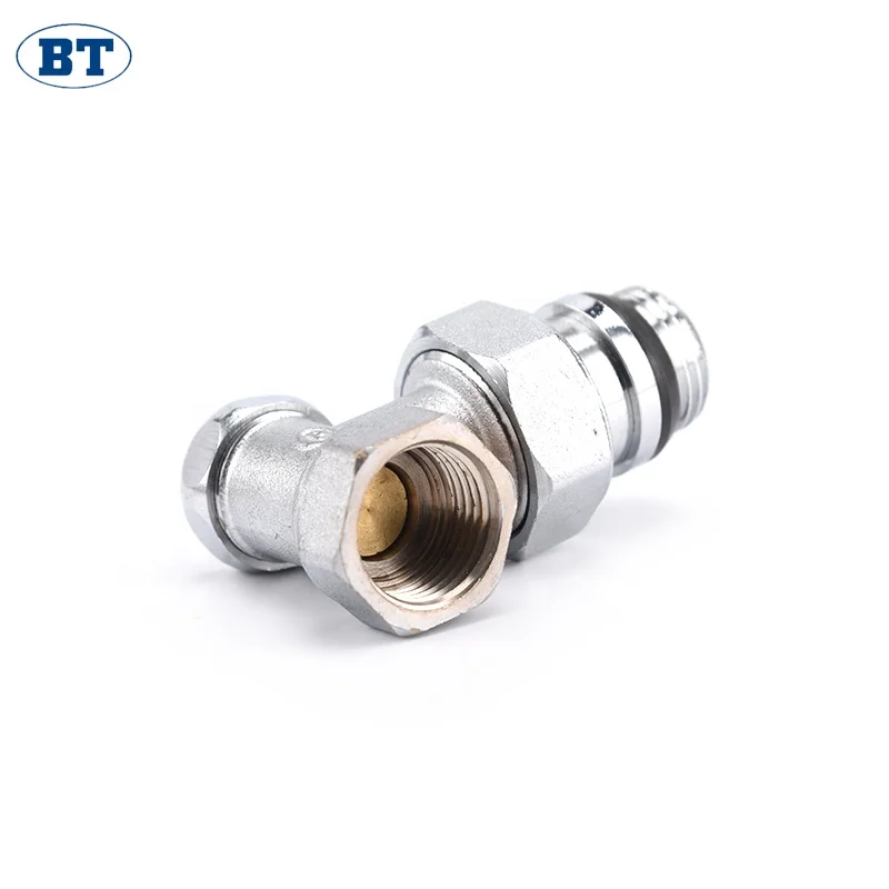 BT3035  good quality home brass thermostatic angled radiator valves