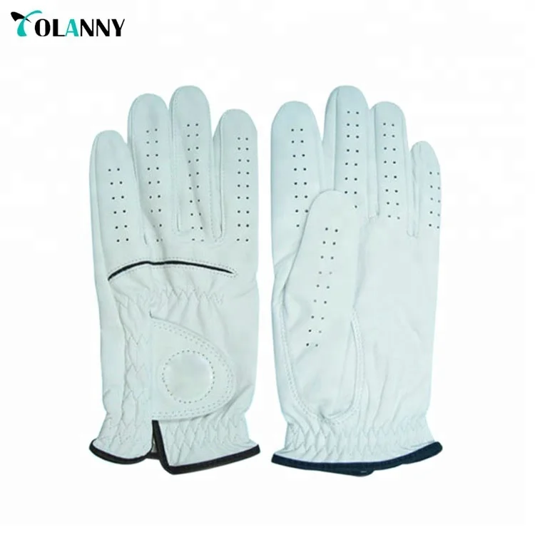 
wholesale custom leather personalized golf glove 