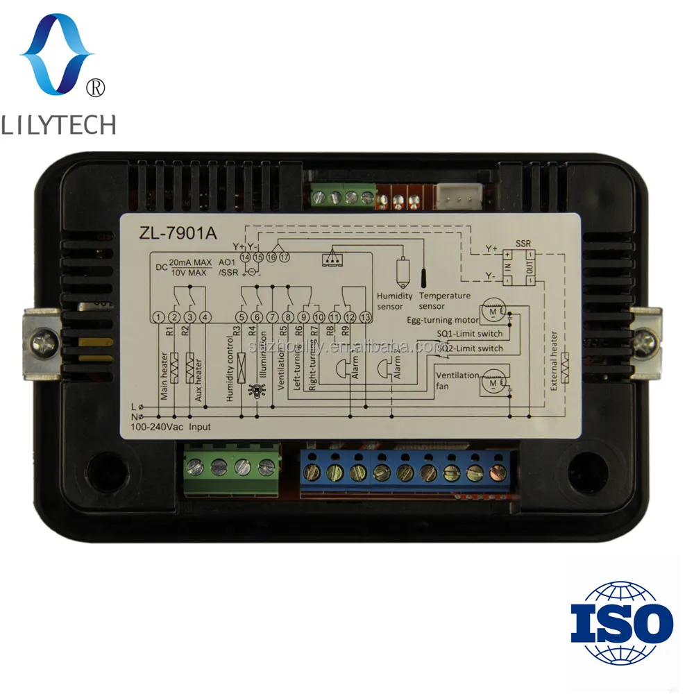 ZL-7901A PID многофункциональный автоматический интеллектуальный контроллер инкубатора
