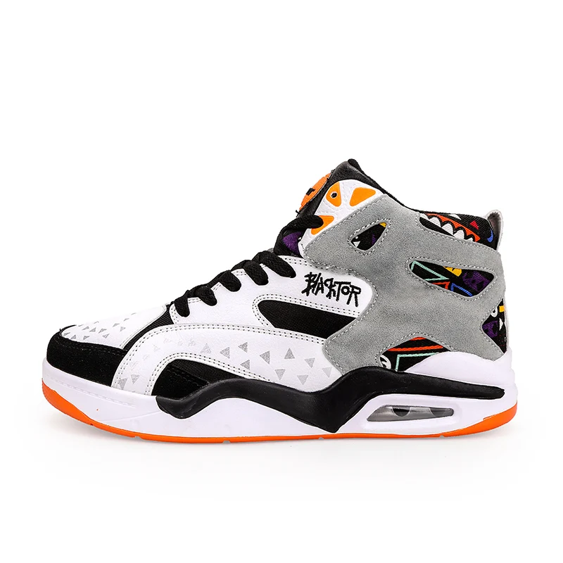 Высокие мужские спортивные ботинки для баскетбола, оригинальные мужские Воздушные баскетбольные ботинки, создайте собственные баскетбольные ботинки брендов