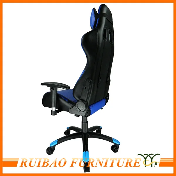 2016 RuiBao Большой и Высокий Назад Расширенный Гонки Сиденье Видео Игровой Фильм Стул