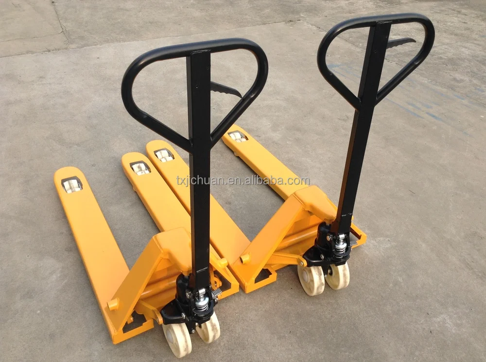 Bishamon Hand Pallet Truck 2ton AC/DF pump PU wheel pallet Jack