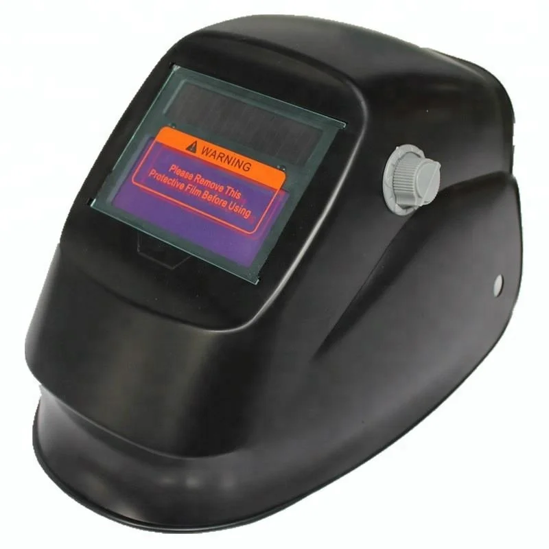 20 years factory fashion type black  automatic darkening welding helmet