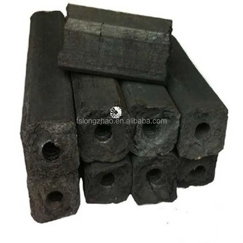 10KG per carton bbq charcoal bamboo charcoal briquettes