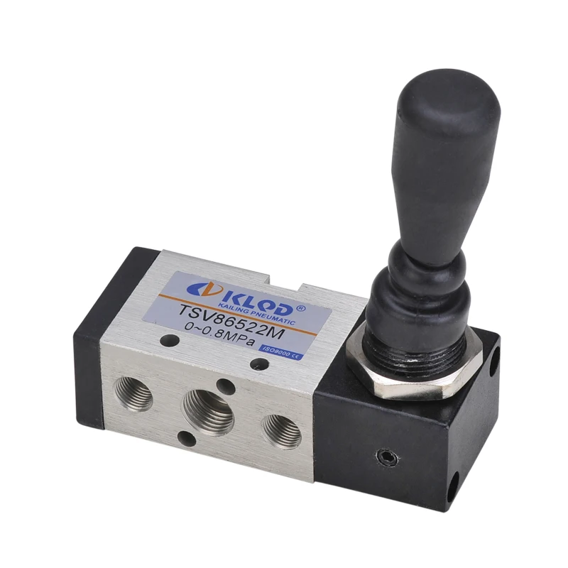 5/2 Way TSV86522M 1/4 inch Pneumatic Air Hand Pull Valve