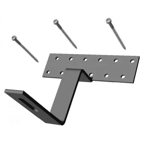 Roof hook for solar panel mounting plain tile roof hook solar pv hook bracket