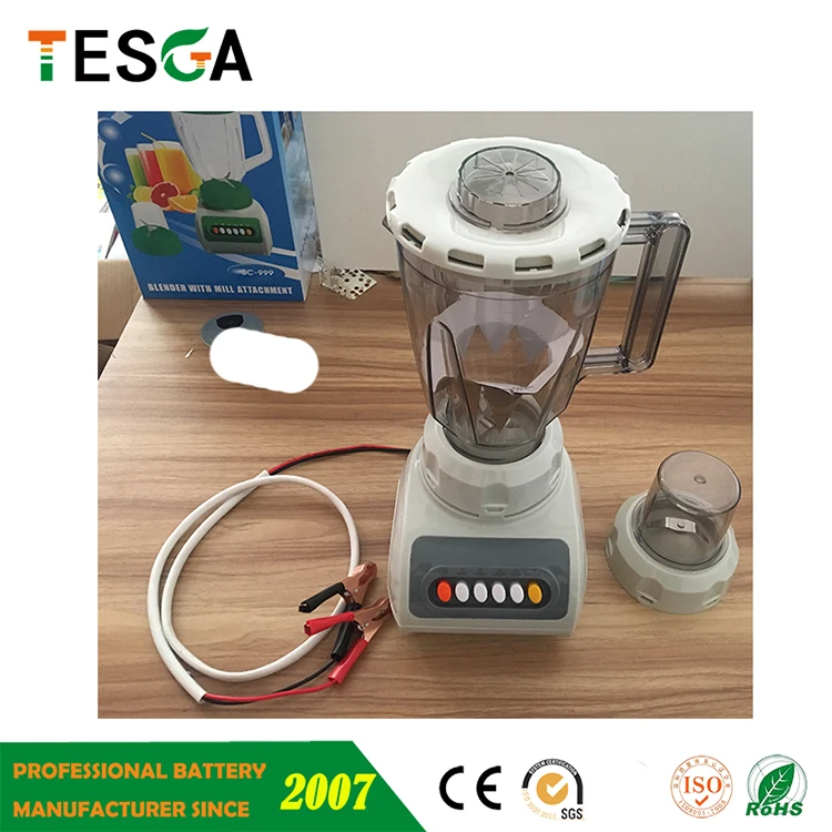 
12V DC electric Blender for battery powered/car/solar 