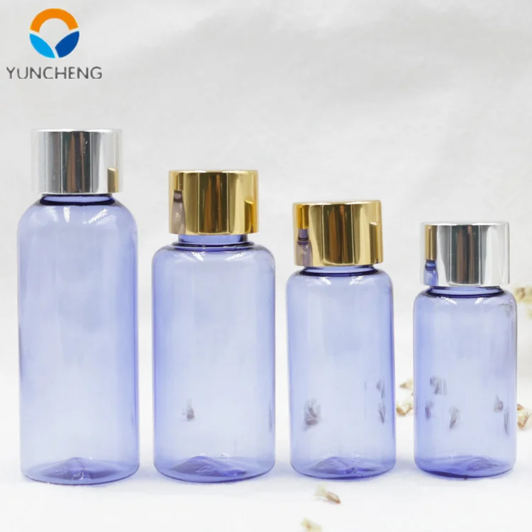 Empty essential oil bottles clear pet 40ml plastic bottles