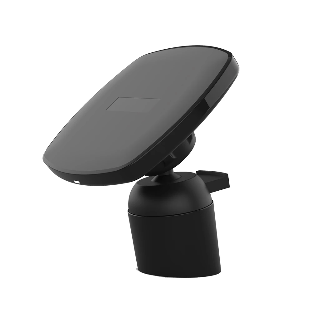 
rohs Car charger use QI wireless car charging magnetic induction wireless charger fast car holder 