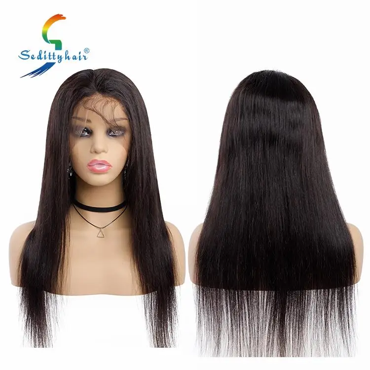 Best Wholesale 100% Human Hair Full Lace Wig With Baby Hair