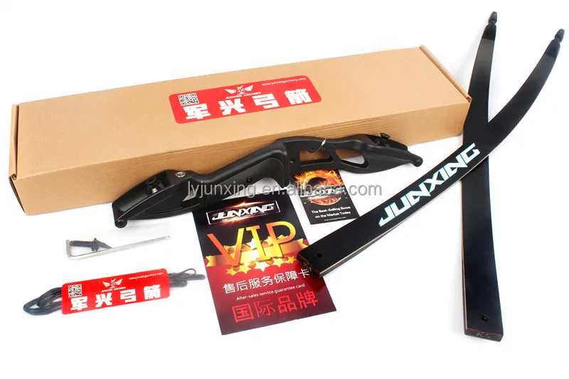Junxing Archery Hot selling black/camo F179 archery recurve bow