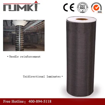 Unidirection Export 200 300 600 gsm Full Carbon Fiber Fabric low price for construction