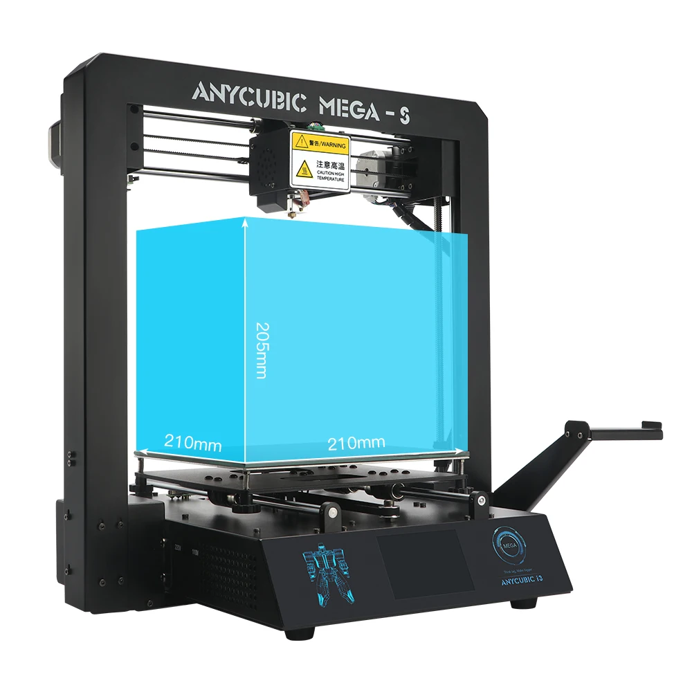 2020 новое обновление Anycubic Mega S FDM 3D принтер с высоким качеством экструдер для diy