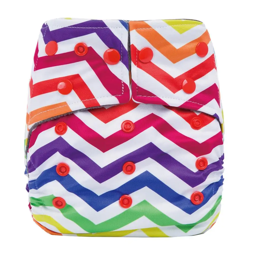 2021 Ananbaby New Design Pocket Style Ecological Reusable Bamboo Charcoal Cloth Diaper