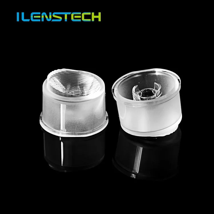 Cylindrical integrated led lenses for spotlight 25 degree floodlight lens