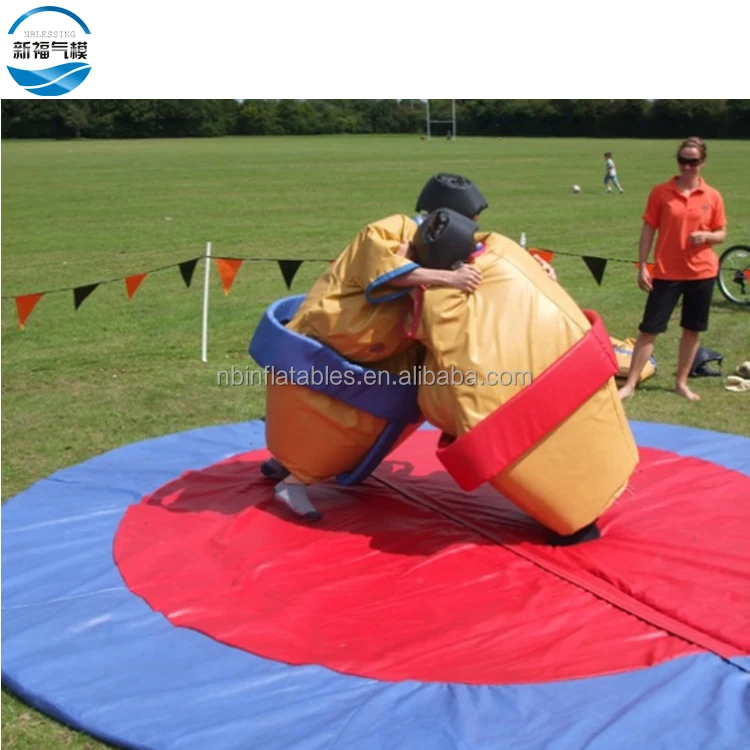High Quality Inflatable Sports Games Foam Padded Sumo Wrestling Suits For Sale