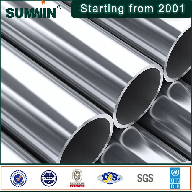 
light gauge ss AISI 304 316 Stainless steel pipe for industrial and civil cold&hot water 