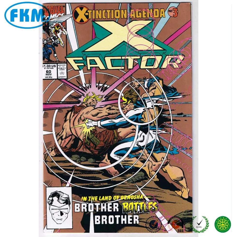 custom design adult comic book free