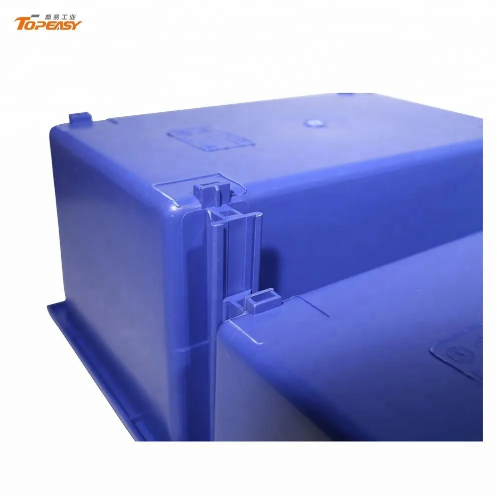 Multi-colored Plastic Spare Parts Customized Logo Customized Size Dividers Stackable Storage Bin