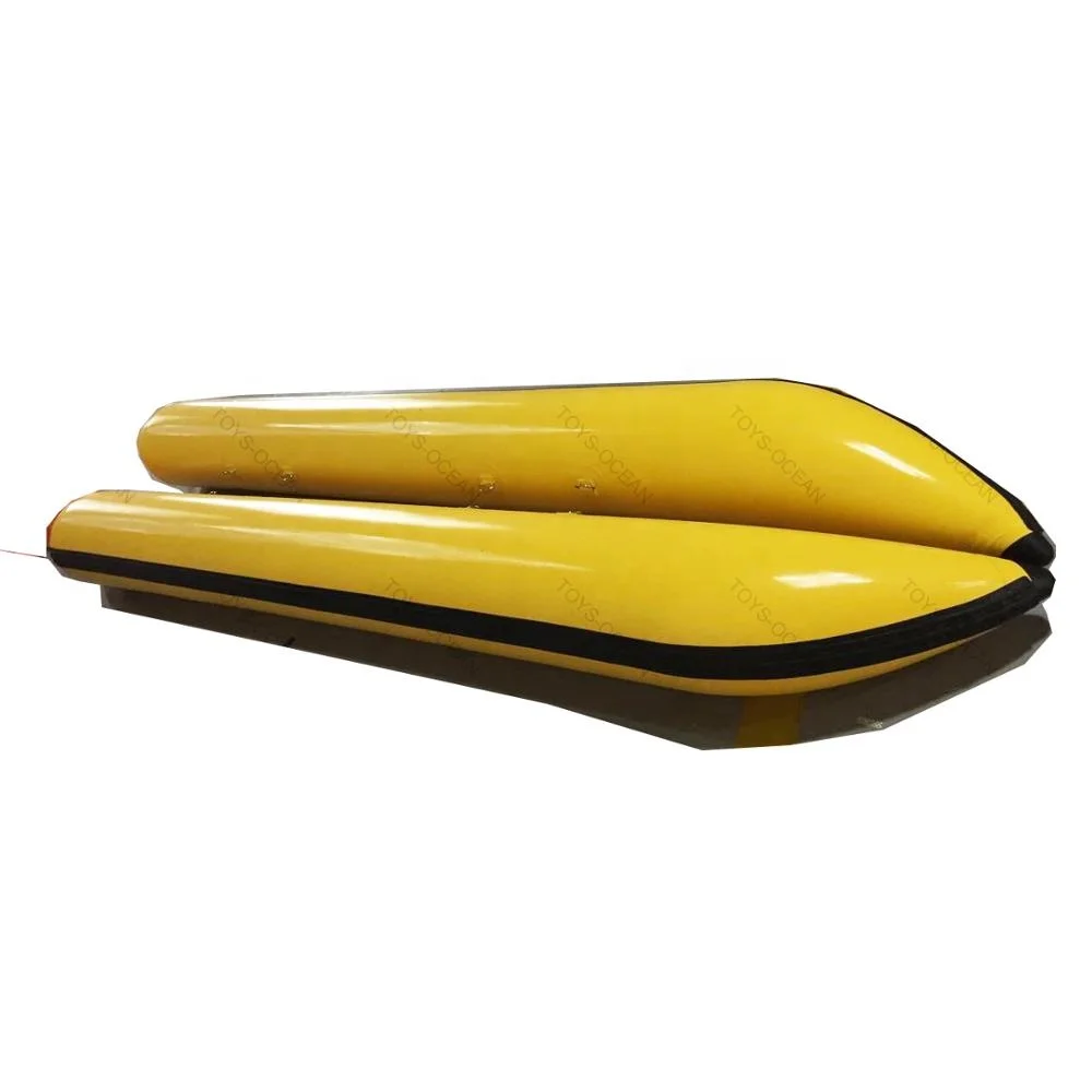 inflatable banana tubes floating water bike buoy