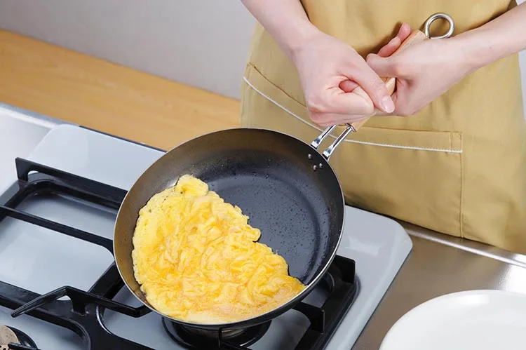 Japan Hot Sale Products Short Time Cooking Carbon Steel Pan