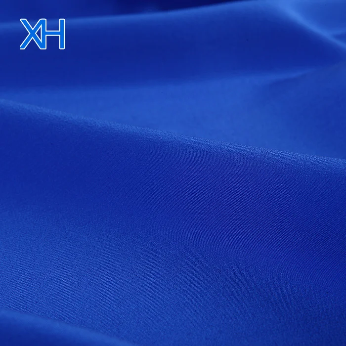 
Low Minimum Wholesale Crepe Fabric Chinese Silk by the Yard by Xinhe Textiles 