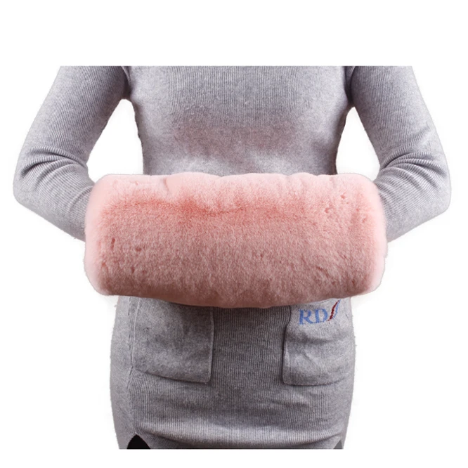 
New Fashion Ladies Winter Wedding Warmer Faux Fur Hand Muff 