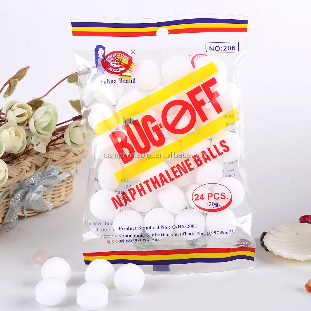 Hot New Design Fragrant Deworming MothBalls Naphtalene Ball Deodorant Camphor Ball