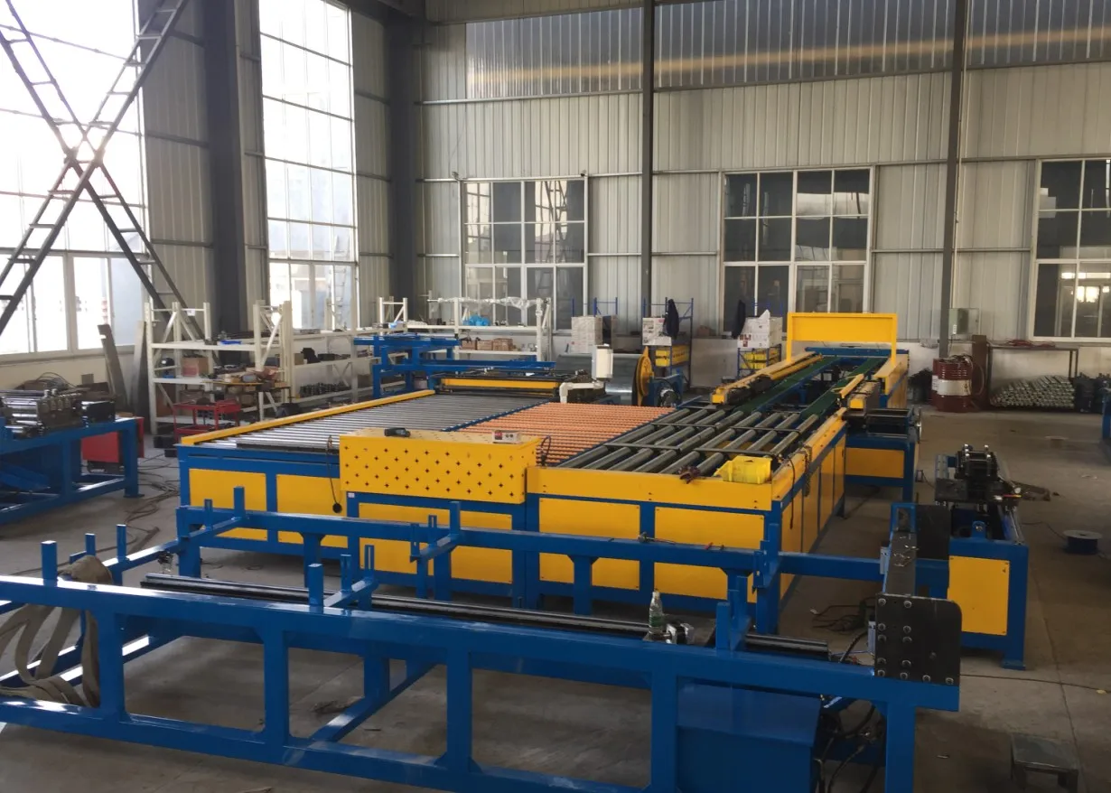 Galvanized iron u shape auto duct line 5