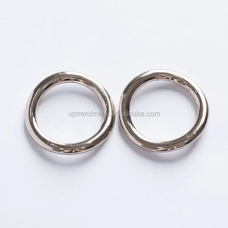 
Silver Bikini Swimsuit Rings And Woman Shoe Decorative Bag Strap Rings Buckle Used For T-shirt/Shoulder Strap/Aprons 