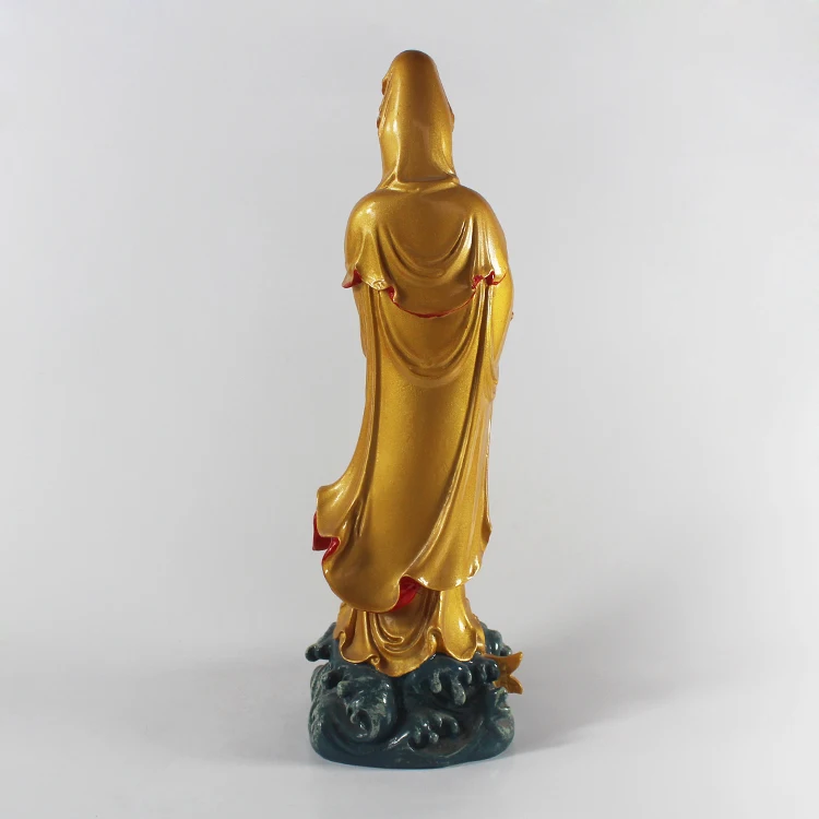
Resin standing large buddha statue 