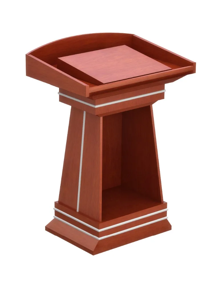 MDF with Cherry Finish modern church pulpit for sale