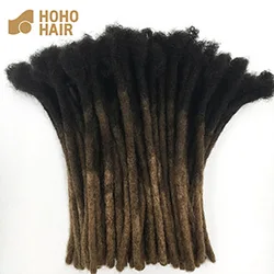 [HOHO DREADS] Factory direct OB COLORS TWO TONE afro kinky human hair crochet dreadlocks