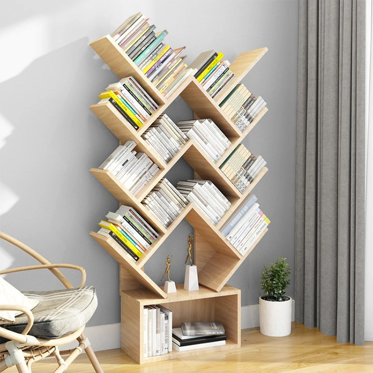 Новый дизайн, деревянная книжная полка для деревьев/Современная книжная полка в форме дерева/деревянный книжный шкаф от китайского завода